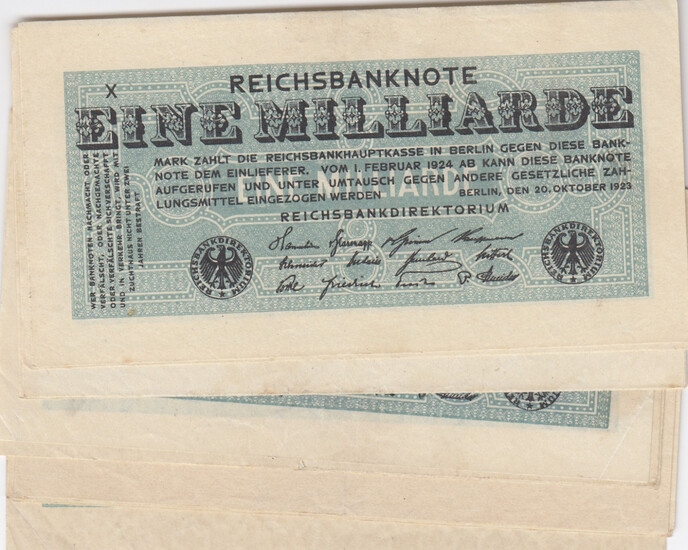 Germany 1 Milliard Mark 1923 (16)