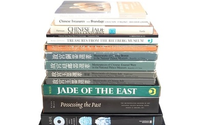 Group of Reference Books about Jade and Snuff Bottles
