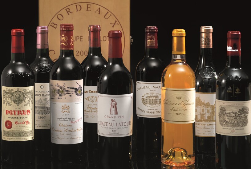 Groupe Duclot Bordeaux Prestige Collection 2005 Château Latour -...