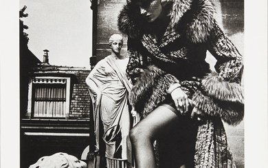 HELMUT NEWTON. "Fashion photography. It's Paris. in 1976.“Offset lithography, watch Special Collection.