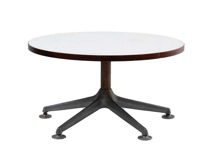 ICO PARISI - M.I.M. - Round center table with steel