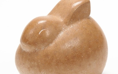 Islay Grimes Cast Stone Sculpture of Rabbit