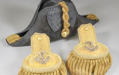 Items of Naval Dress belonging to the Late Lieutenant...