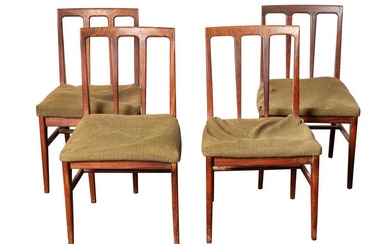 JOHN HERBERT FOR A YOUNGER; A SET OF SIX TEAK DINING CHAIRS