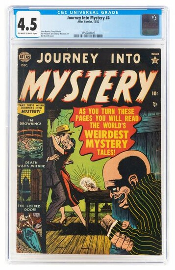 JOURNEY INTO MYSTERY #4 * CGC 4.5 * Spurious
