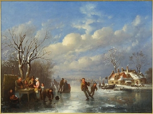 Johann Culverhouse (American / Dutch, 1820-1894) Winter
