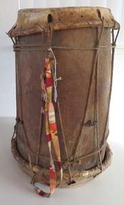 Large Antique South American Drum