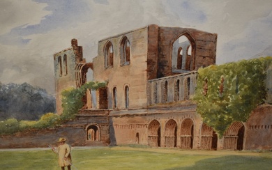 *Local Interest - 19th/20th Century British School, watercolour, Furness Abbey, Barrow-in-Furness