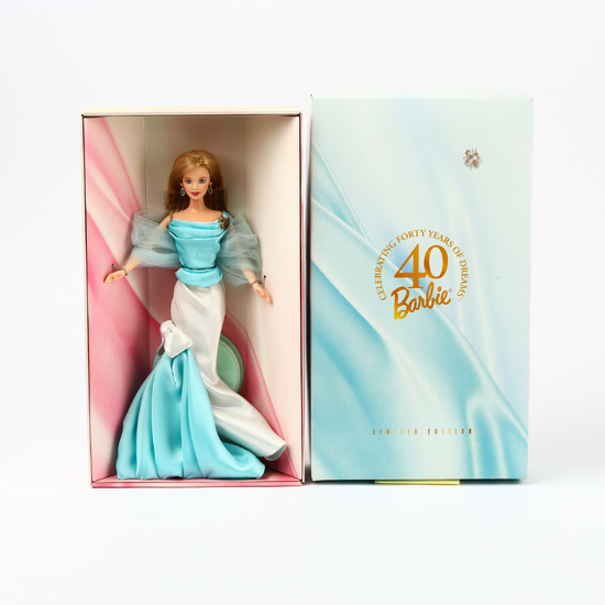 MATTEL INC. “Barbie”, Celebrating Forty Years of Dreams, Bumblebee Gala, Limited Edition, 1998.
