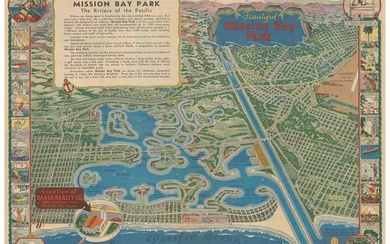Map to Acquaint You with the Great Mission Bay Project. 194...