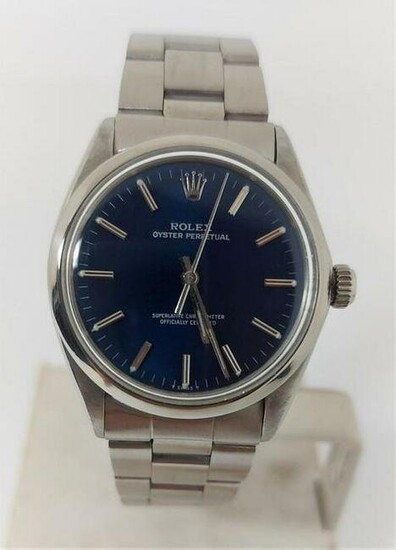 Mens S/Steel ROLEX OYSTER PERPETUAL Automatic Watch Ref