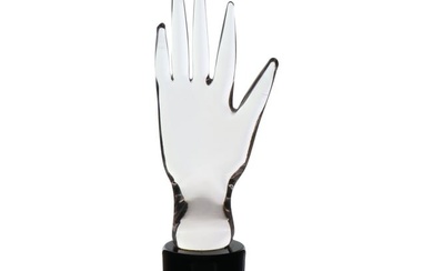 Murano 20C Italian Art Glass Hand Sculpture SIGNED