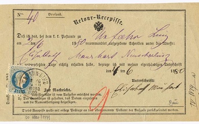 Österreich, 1880, Oberösterreich, URFAHR - LINZ, besonders klarer und sitzender...