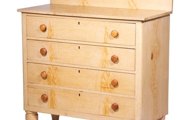 PAINTED PINE CHEST