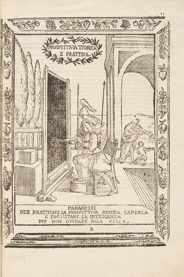 Troili, Giulio. Paradossi per pratticare la prospettiva senza saperla. Bologna, Giuseppe Longhi, 1683.