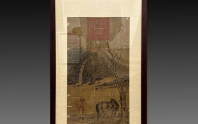 Painting of Empress Dowager Cixi Da Ya Zhai Mark, 19th Century