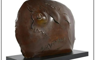 Reuben Nakian Original Europa The Bull Bronze Sculpture Signed Female Artwork