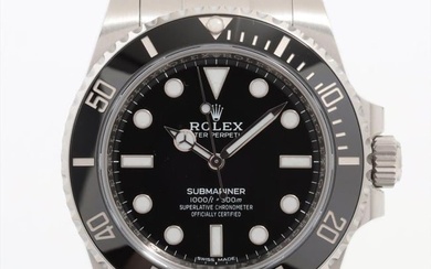 Rolex Submariner 114060 Stainless Steel AT Black Dial Sesame 1 Mens Watch