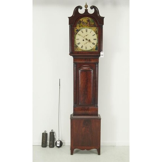 Scottish tall case clock, Bryson, Dalkeith