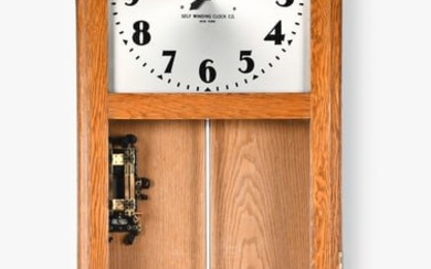 Self Winding Clock Co. master clock for Panama canal locks