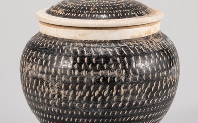 Song Dynasty black glazed knife jar