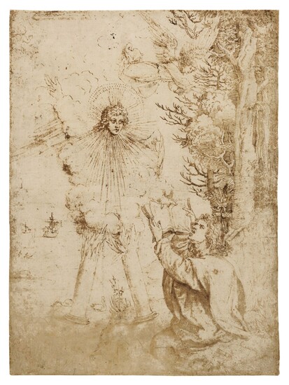 The Apocalypse: St. John Devouring the Book, after Durer, Follower of Albrecht Dürer