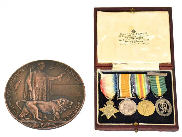 A First World War Group of Four Miniatures