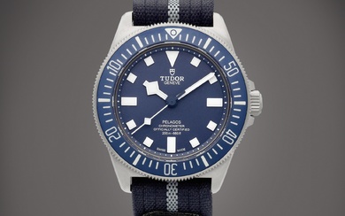 Tudor Pelagos 'Marine Nationale', Reference 25707 | A titanium wristwatch,...