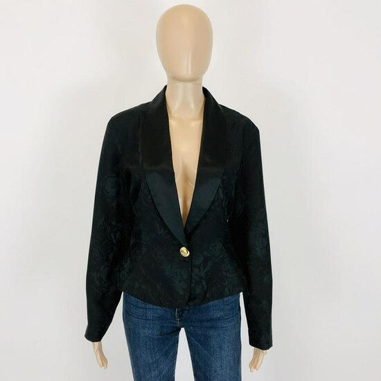 Vintage Women's 100% Silk Studio Blazer Jacket