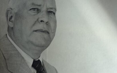 WALLACE STEVENS (ORIGINAL BLACK & WHITE PHOTOGRAPH FROM STEVENS PERSONAL ARTIFACTS)
