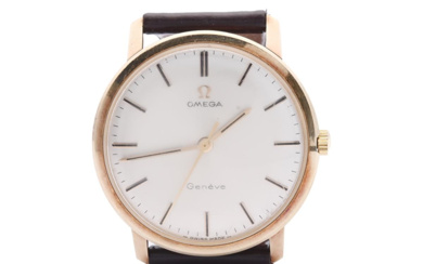 Watches Omega Omega, men´s wristwatch, 14K i case, 33mm, manu...
