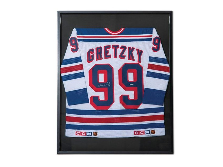 Wayne Gretzky New York Rangers Autographed Jersey