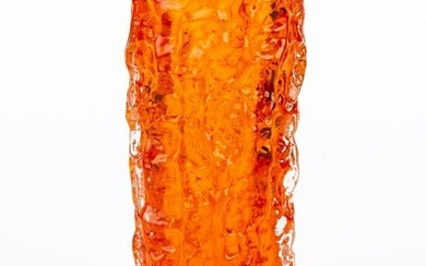 Whitefriars Tangerine Glass Designer Vase