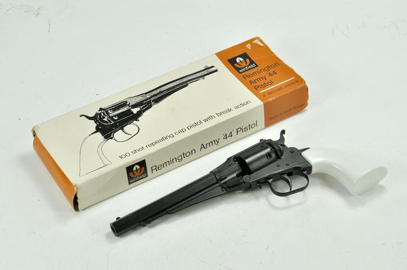 Winfield Woolworths Toy Remington Army Cap Pistol with