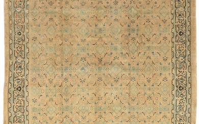 10X13 Floral Distressed Handmade Antique Vintage Oriental Rug Carpet 98X127