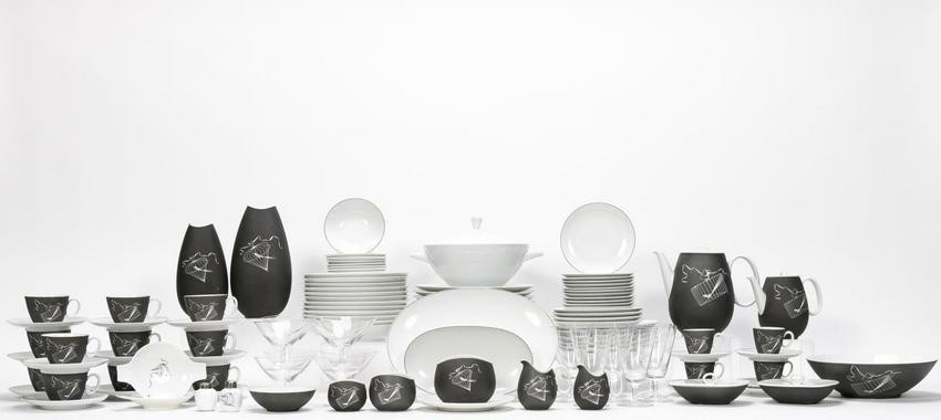 114 Pc Mixed Maker "Papageno" Dinner Service