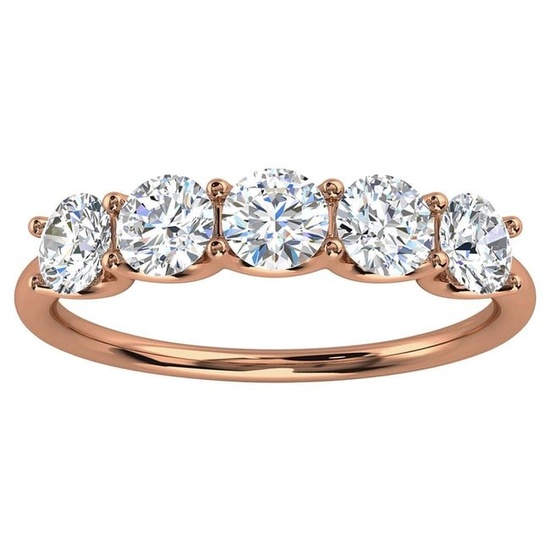 14K Rose Gold Sevilla Diamond Ring '1 Ct. tw'