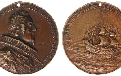 1630 - Medal 'Charles I Dominion of the Sea' by...