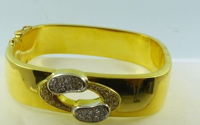 18 kt. Gold - Bracelet - 0.60 ct Diamond