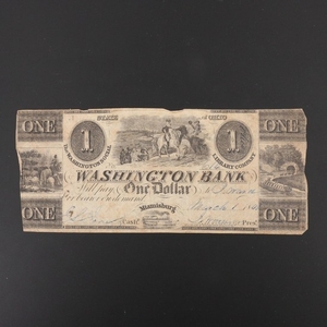 1840 $1 Obsolete Currency Note