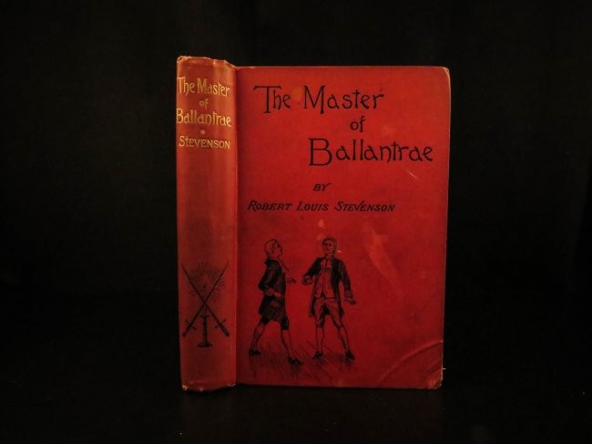 1889 1ed Master of Ballantrae Robert Louis Stevenson