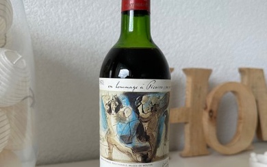 1973 Château Mouton Rothschild - Pauillac 1er Grand Cru Classé - 1 Bottle (0.75L)