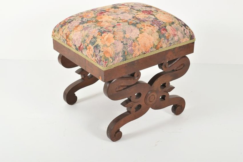 19th Century American Classical Footstool