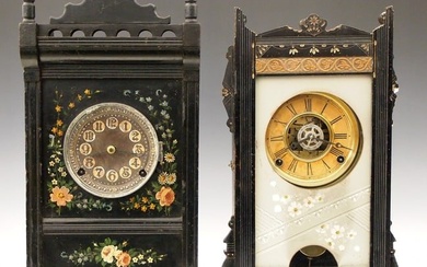 2 American Victorian Shelf Clocks