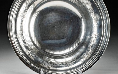 20th C. Towle Sterling Silver Bowl - Candlelight Motif