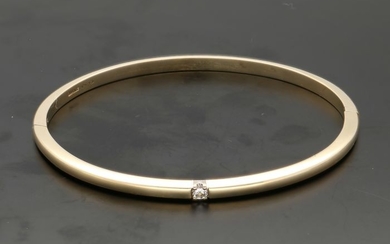 Diamonde - 14 kt. Gold - Bracelet - 0.08 ct Diamond