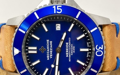 Meccaniche Veneziane - Automatic Diver Watch Nereide 3.0 Cobalto Blue - 1202001 - Men - BRAND NEW