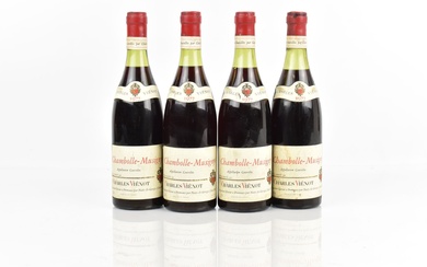 4 bouteilles de CHAMBOLLE-MUSIGNY 1977 de... - Lot 85 - Alexandre Landre Beaune