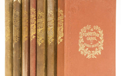Dickens (Charles) A Christmas Carol, fifth or sixth edition, 1844; and 6 other editions of the same (7)