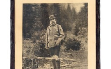 Emperor Francis Joseph I of Austria as hunter